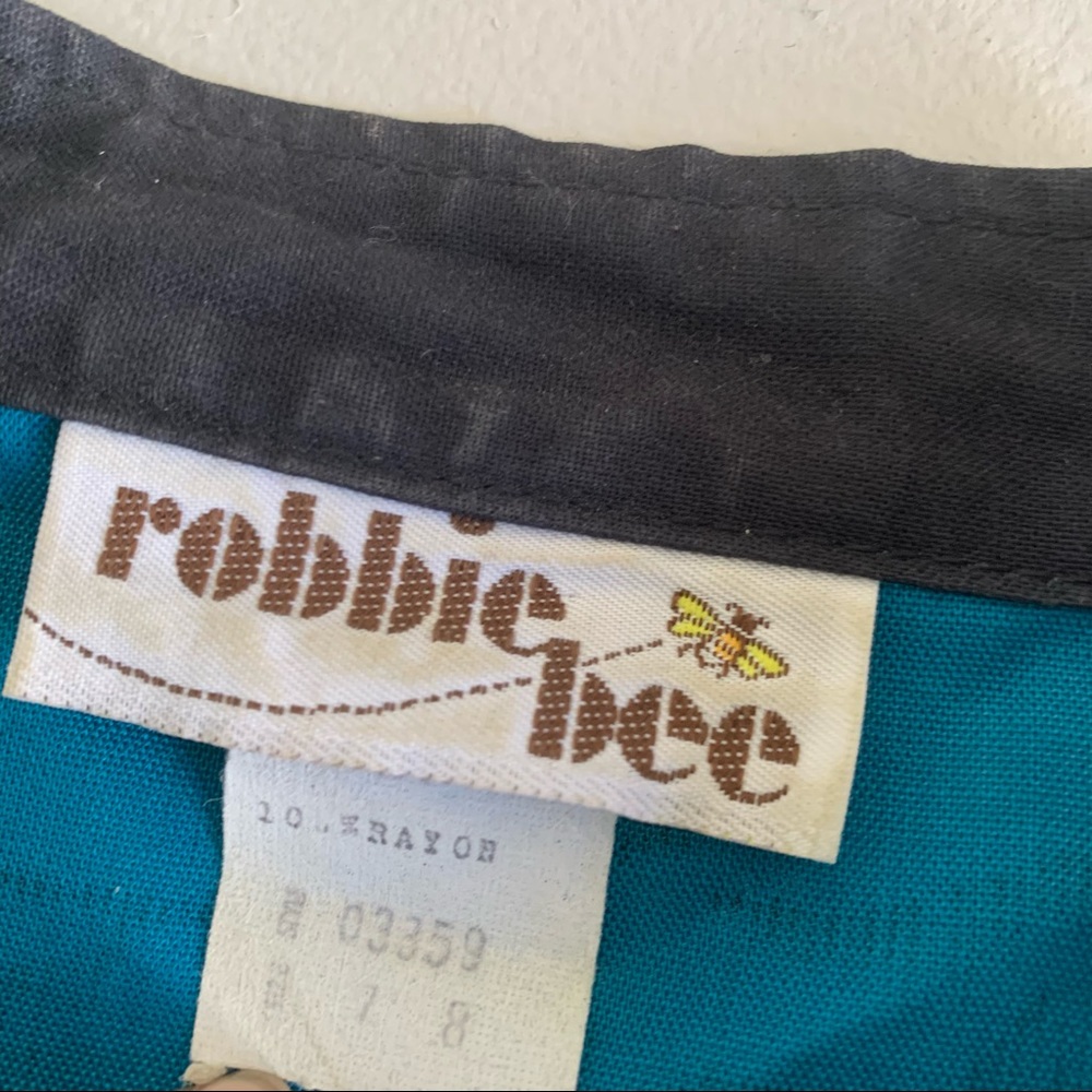 Vintage Floral Short Sleeve Wrap Dress Robbie Bee - Picture 7 of 12